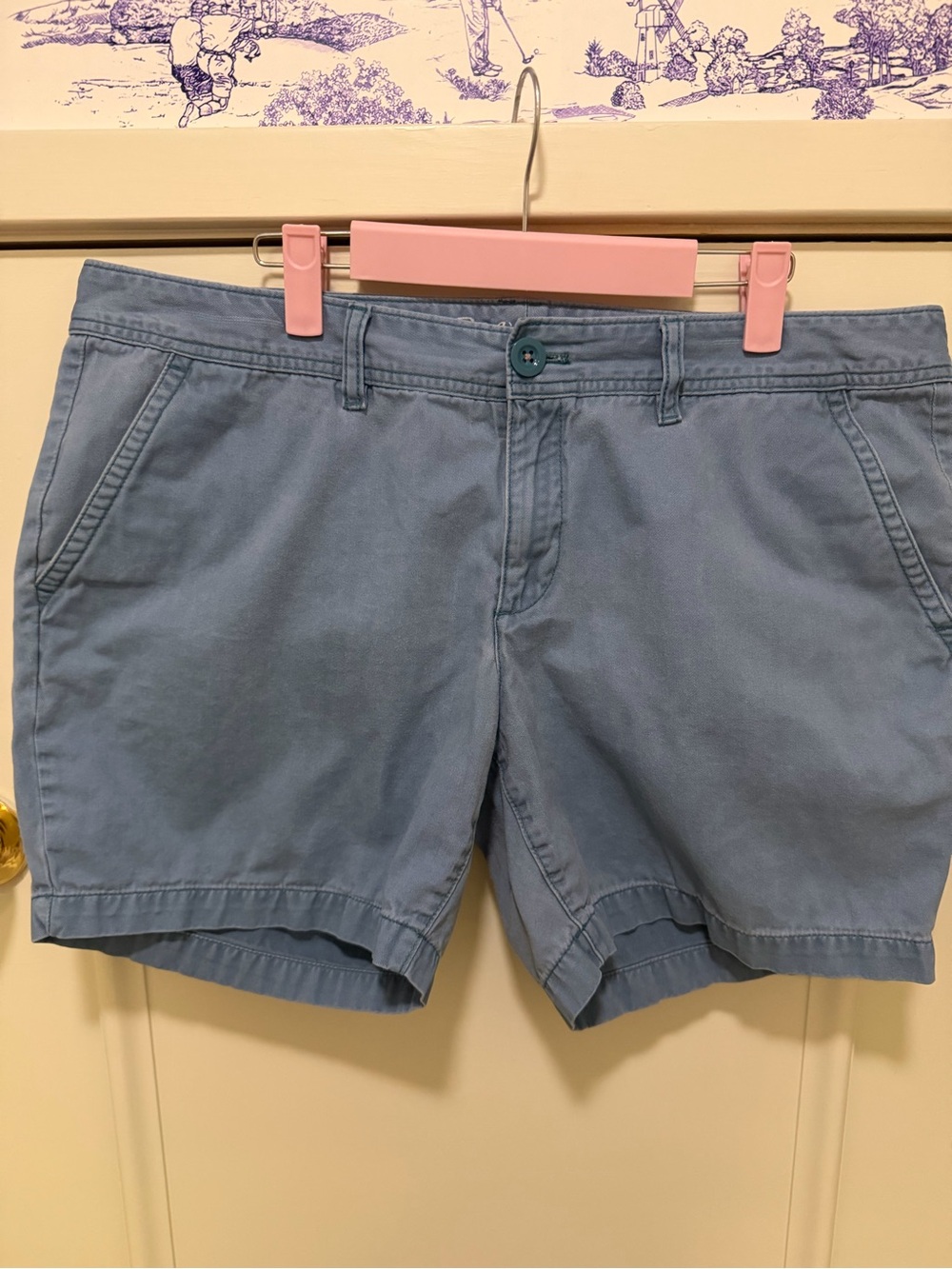 Eddie Bauer LegendWash Chino Shorts - Size 14